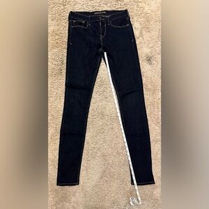Express Dark Blue Women Jeggings